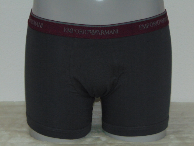 Armani Hommes Basamento gris boxer Armani Hommes Basamento gris boxer