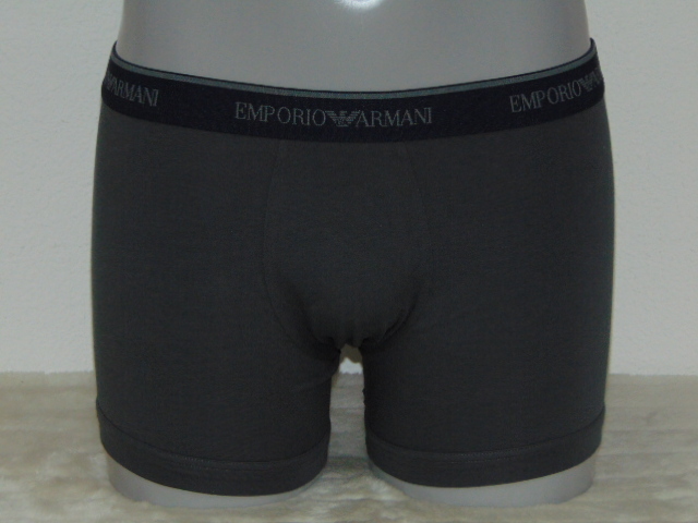 Armani Hommes Basamento gris boxer Armani Hommes Basamento gris boxer