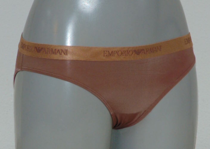Armani Ladies Microfiber marron slip Armani Ladies Microfiber marron slip