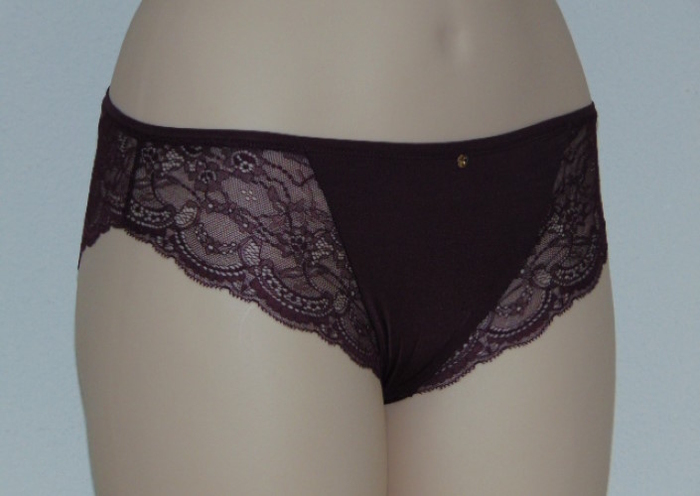 Missya Tamara aubergine slip Missya Tamara aubergine slip