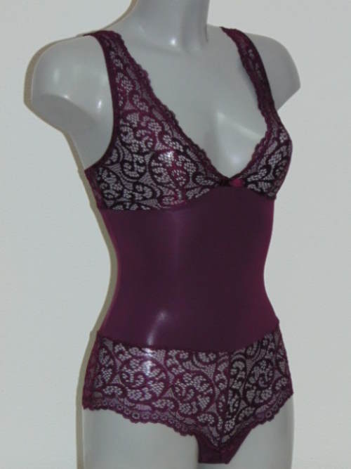 Missya Florence aubergine corselet Missya Florence aubergine corselet