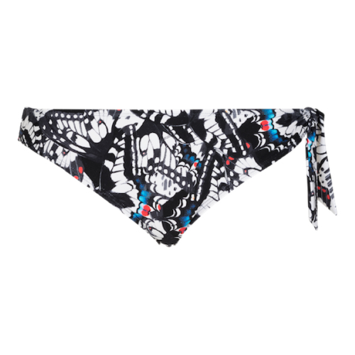 Lingadore Beach Butterfly noir/print slip de bikini