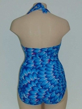 Missya Tulip bleu/print maillot de bain