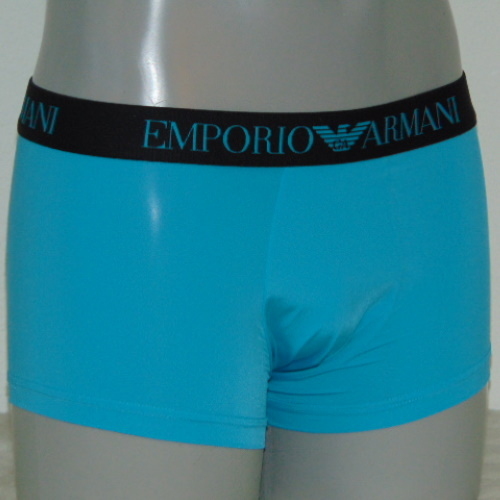 Armani UNDERSWIM turquoise micro boxer