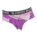 Björn Borg Dames Asphalt Court violet/print shortie