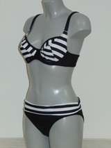 Nickey Nobel Mona noir/blanc soutien-gorge bikini corbeille