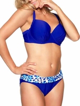 Nickey Nobel Mae bleu haut de bikini préformé
