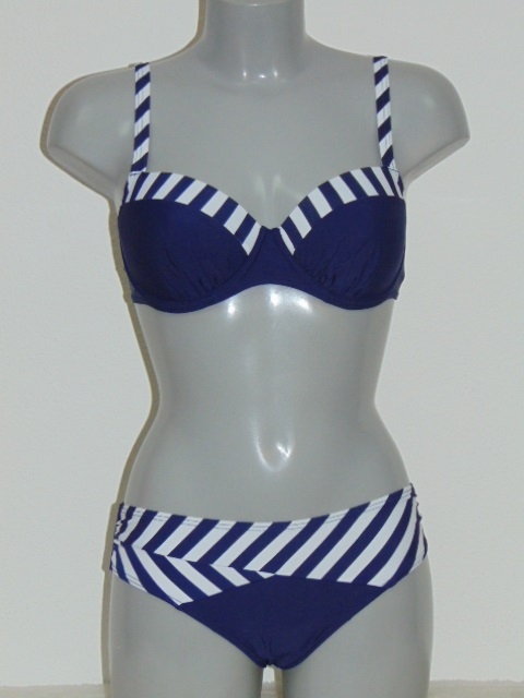 Lentiggini Stripe bleu marine set