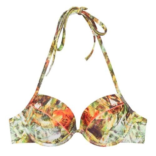 Plage de LingaDore Voyage animal print haut de bikini préformé Plage de LingaDore Voyage animal print haut de bikini préformé
