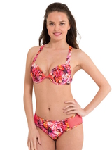 Lingadore Beach Paradise rose/print slip de bikini