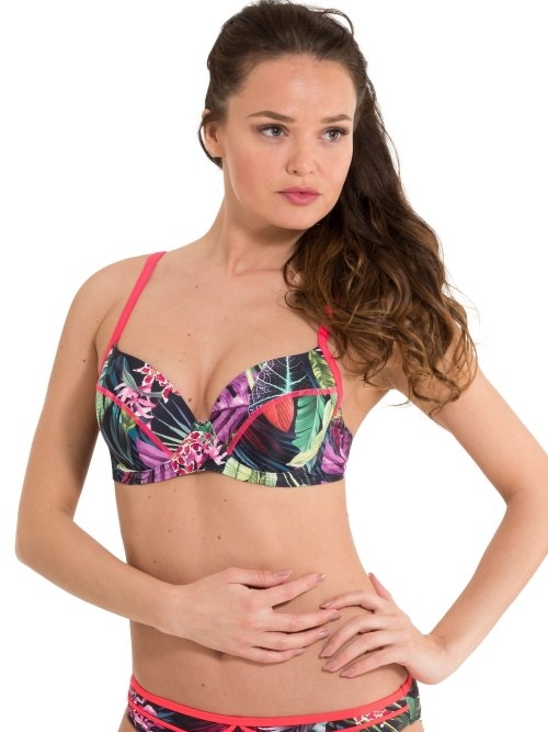 Plage de LingaDore Adventure violet haut de bikini préformé Plage de LingaDore Adventure violet haut de bikini préformé