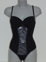 Eva Femme noir corselet