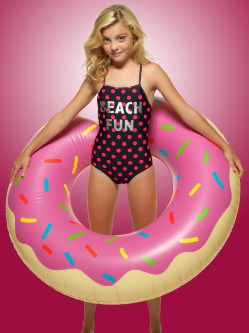 Seins et culottes bouffantes Pien noir maillot de bain Seins et culottes bouffantes Pien noir maillot de bain