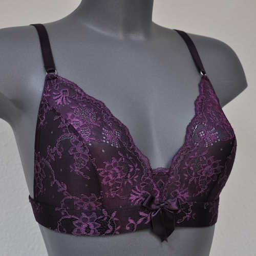 Eva In the Mood for Lace violet soutien-gorge sans armatures en dentelle Eva In the Mood for Lace violet soutien-gorge sans armatures en dentelle