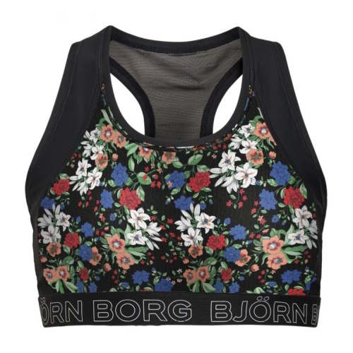 Björn Borg Mystic Flower noir/print soutien-gorge de sport