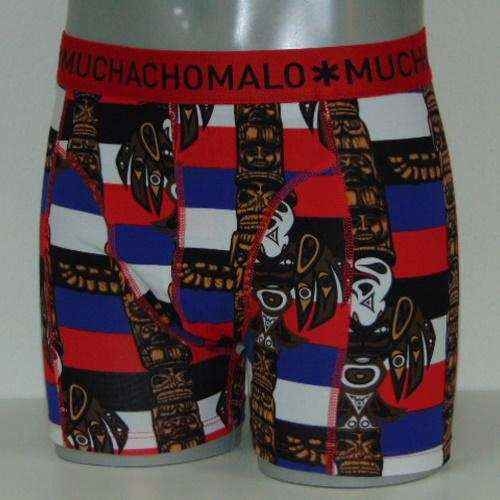 Muchachomalo Inka bleu/print boxer Muchachomalo Inka bleu/print boxer