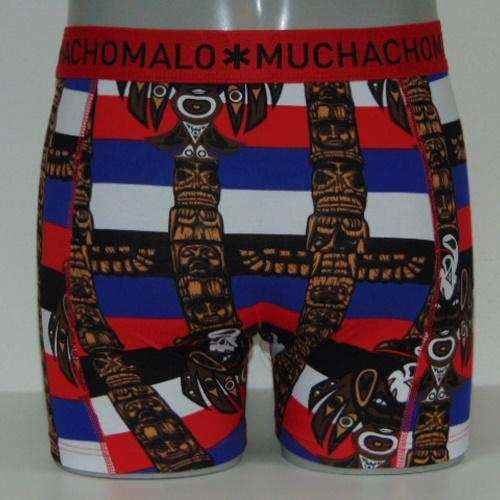 Muchachomalo Inka bleu/print boxer Muchachomalo Inka bleu/print boxer