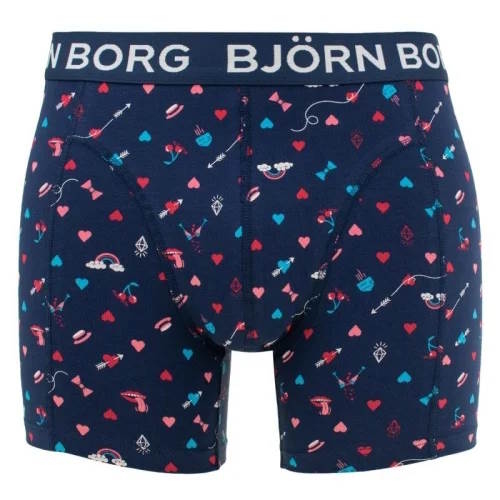 Björn Borg Amour bleu marine/print boxer