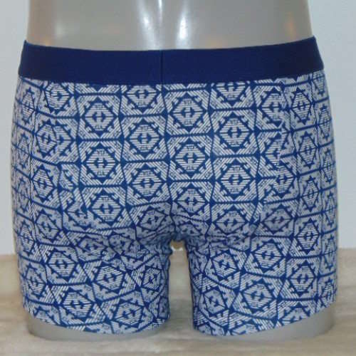 Armani Hommes Logo bleu/blanc boxer Armani Hommes Logo bleu/blanc boxer
