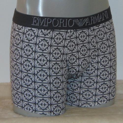 Armani Hommes Logo kaki boxer Armani Hommes Logo kaki boxer
