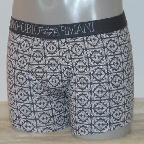 Armani Hommes Logo kaki boxer Armani Hommes Logo kaki boxer