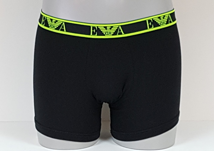 Armani Hommes Eagle noir/jaune boxer Armani Hommes Eagle noir/jaune boxer