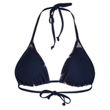 Plage de Sapph Menton bleu marine soutien-gorge bikini corbeille