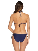 Plage de Sapph Menton bleu marine haut de bikini préformé