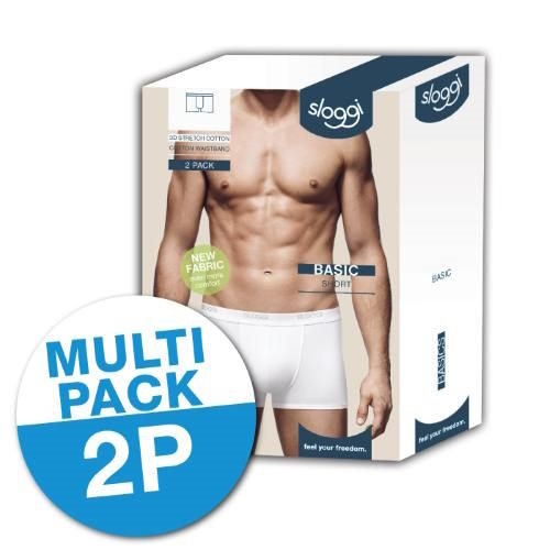 Sloggi Hommes Basic blanc boxer Sloggi Hommes Basic blanc boxer