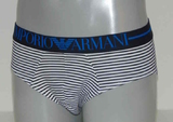 Armani Eagle bleu marine/blanc slip pour hommes