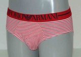 Armani Eagle blanc/rouge slip pour hommes