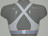 Emporio Armani Armani Sport blanc soutien-gorge sans armatures en dentelle