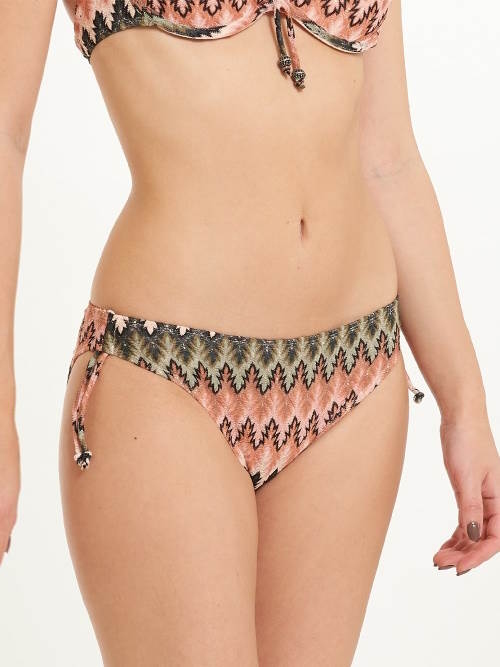 Plage de LingaDore Neva rose/brun slip de bikini Plage de LingaDore Neva rose/brun slip de bikini