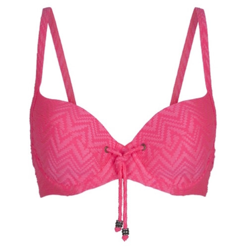 Plage de LingaDore Juniper corail haut de bikini préformé Plage de LingaDore Juniper corail haut de bikini préformé