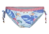 Lingadore Beach Iris bleu/print slip de bikini