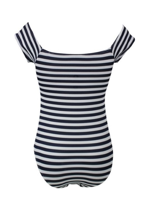 Lentiggini Fancy Stripe bleu marine/blanc maillot de bain Lentiggini Fancy Stripe bleu marine/blanc maillot de bain