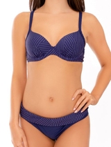 Nickey Nobel Stella bleu marine haut de bikini préformé