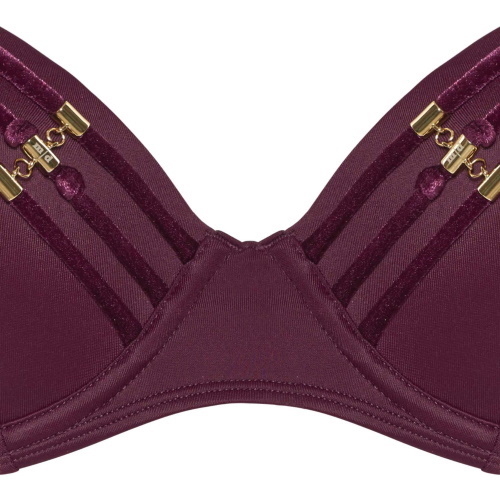 Maillots de bain Marlies Dekkers Velvet Kiss violet bikinitop push up Maillots de bain Marlies Dekkers Velvet Kiss violet bikinitop push up