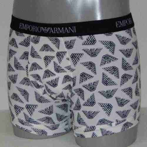 Armani Hommes Logo blanc boxer Armani Hommes Logo blanc boxer