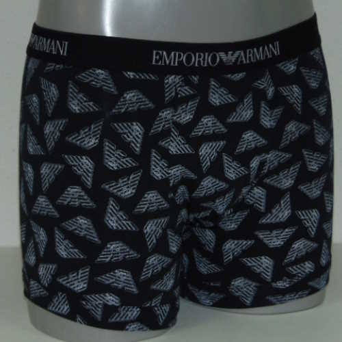Armani Hommes Logo noir/print boxer Armani Hommes Logo noir/print boxer