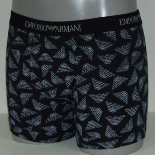 Armani Hommes Logo noir/print boxer Armani Hommes Logo noir/print boxer