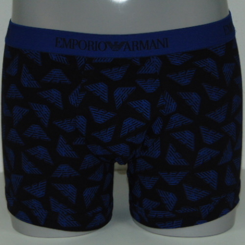 Armani Logo noir/bleu boxer