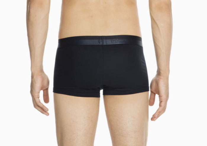 HOM HO1 bleu marine boxer HOM HO1 bleu marine boxer