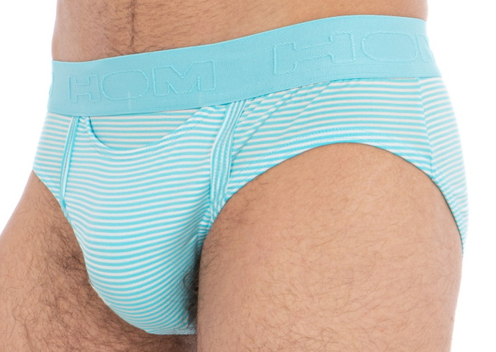 HOM Simon turquoise slip pour hommes HOM Simon turquoise slip pour hommes