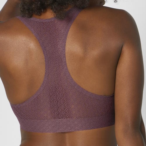 Sloggi Zero Feel Lace taupe soutien-gorge sans armatures en dentelle Sloggi Zero Feel Lace taupe soutien-gorge sans armatures en dentelle