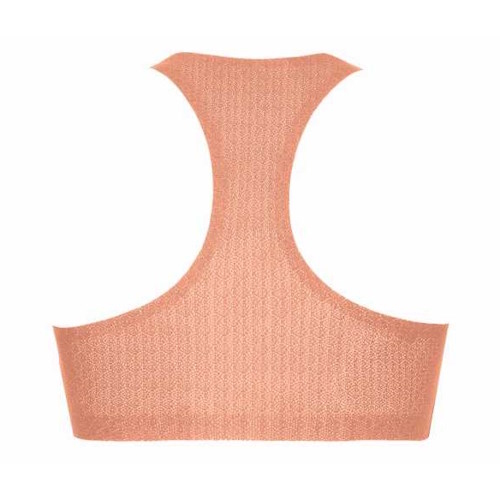 Sloggi Zero Feel Lace saumon rose soutien-gorge sans armatures en dentelle Sloggi Zero Feel Lace saumon rose soutien-gorge sans armatures en dentelle