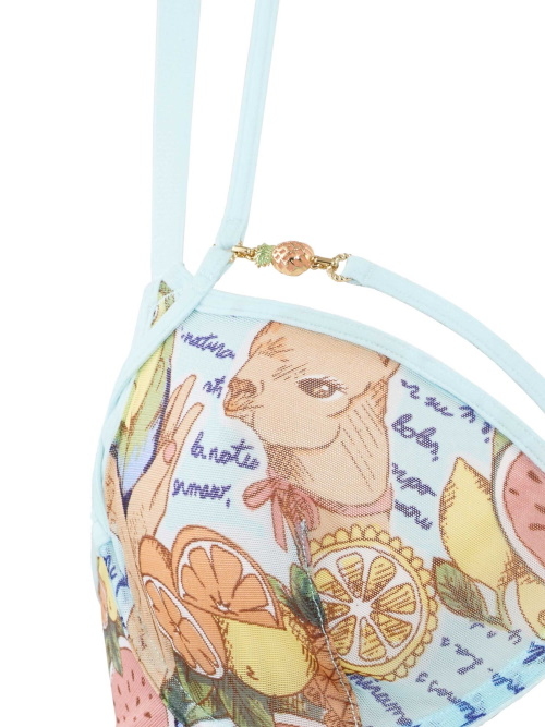 Marlies Dekkers No Te Olvido bleu/multicolore soutien-gorge sans forme Marlies Dekkers No Te Olvido bleu/multicolore soutien-gorge sans forme