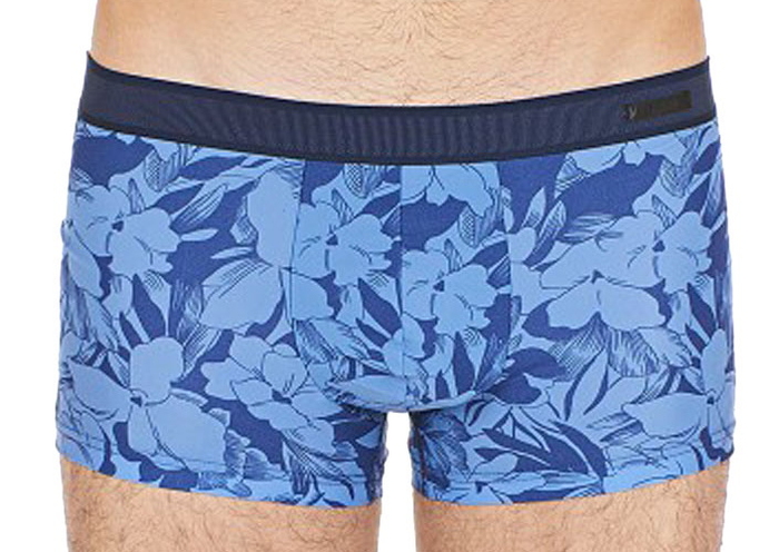 HOM Flowery bleu/print boxer HOM Flowery bleu/print boxer