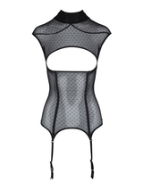 Fuel For Passion Lacy noir corselet