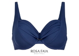 Plage de Rosa Faia Hermine bleu marine soutien-gorge bikini corbeille